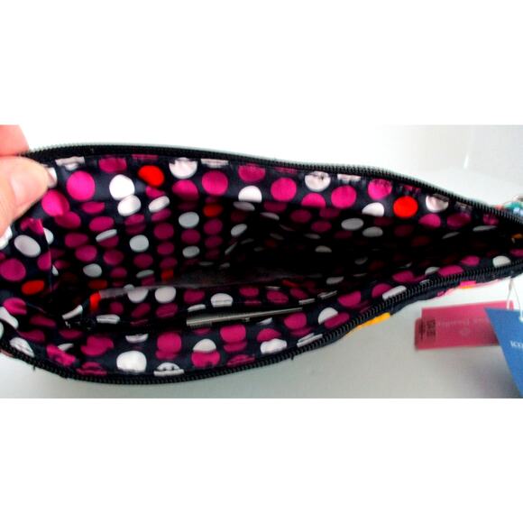 Vera Bradley Butterfly Flutter Blue Hipster Shoulder Bag Purse NWT. - Picture 9 of 11